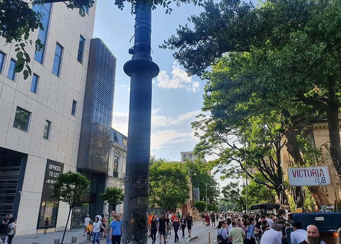 아파트 Quiet Panoramic - Calea Victoriei 부쿠레슈티